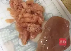 Tofu Chicken Pancakes Illustration of how to do it 2