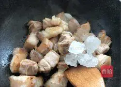 Illustration of home-cooked braised pork 7