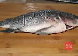 Illustration of how to make steamed tilapia 2