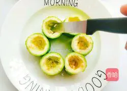 Illustration of the baby's summer-heating loofah stuffed meat tutorial 3