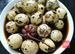 Illustration of how to make spiced quail eggs 7