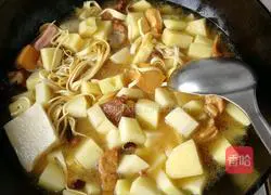 Illustration of how to make beer chicken 6