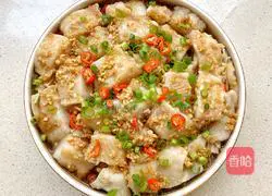 Illustration of how to make steamed pangasius fish with enoki mushrooms 6