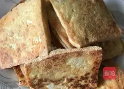 Illustration of how to make pan-fried tofu 9