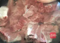 Illustration of braised pork bones 2