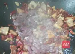 Illustration of how to make fried pork liver with pork belly 7