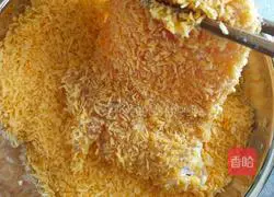 Illustration of how to make homemade fried chicken steak 7