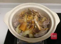 Illustration of how to make braised duck with ginger 5
