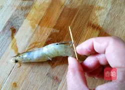 Illustration of how to make garlic vermicelli with open side shrimp 8