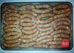 Illustration of homemade grilled sausage 5