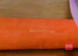 Illustration of how to make pig blood with mushrooms 2