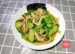 Illustration of stir-fried tripe 11