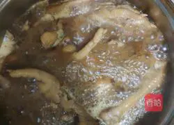 Illustration of braised chicken feet 3