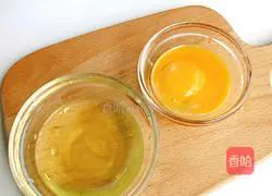 Illustration of making noodle chicken cake 3