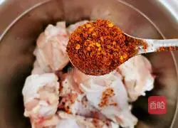 Illustration of grilled chicken legs 3