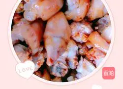 Braised pig trotters Illustration of how to do it 3