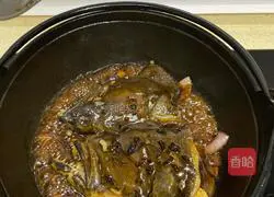 Illustration of how to make sweet and sour butterfly fish head 9