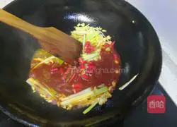 Illustration of how to make spicy fried clams 8