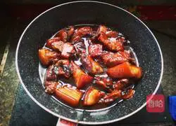 Illustration of how to make fat but not greasy braised pork 6