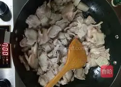 How to cook twice-cooked pork with green garlic Illustration 4