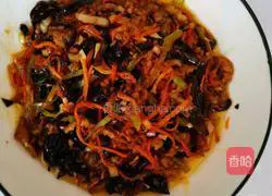 Illustration of home-style fish-flavored shredded pork 10