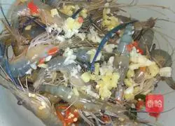 Illustration of how to make golden shrimp 2