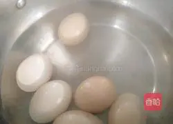 Illustration of how to make tea eggs 1