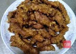 Illustration of how to make fried meat 6