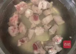 Illustration of how to make steamed pork ribs with sweet bean paste 1