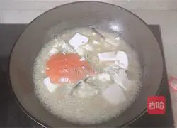 Illustration of how to cook tofu and crab at home 7