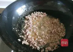 Illustration of the Beijing specialty dish of stir-fried minced pork with kimchi 5