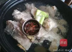 Illustration of how to make braised pork ribs 8