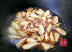 Illustration of braised wild rice in oil 9