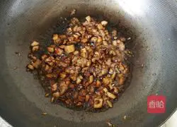 Shitake mushrooms Illustration of how to cook tofu with minced meat 11