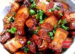 Illustration of how to make braised pork 7