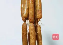 Illustration of grilled sausage 8