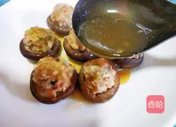 Illustration of how to make meat stuffed with mushrooms 12