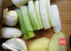 Illustration of how to make braised pork 2