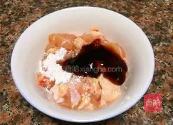 Illustration of how to make shiitake chicken with mushrooms 2