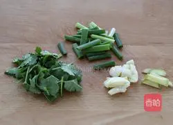 Illustration of how to cook Chinese cabbage and shrimps 3