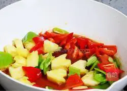 Pineapple coo Meat (chicken version) recipe illustration 13