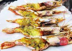 Cheese-baked red shrimp recipe 9
