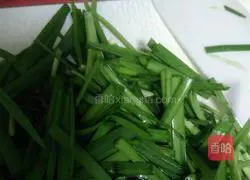 Illustration of how to make lettuce and leeks 4