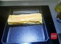 Illustration of how to make green pepper and shredded pork and tamagoyaki bento 13