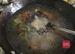 Illustration of how to make pork ribs rice 8