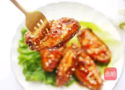 Illustration of how to make garlic roasted chicken wings 14