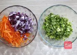 Illustration of how to make broccoli chicken strips 3