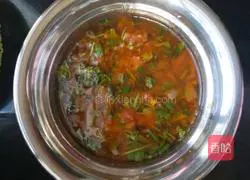 Illustration of how to make beans and potatoes wiping 5