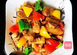 Illustration of twice-cooked pork 8