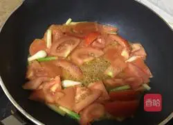 Illustration of how to make tomato old tofu 5